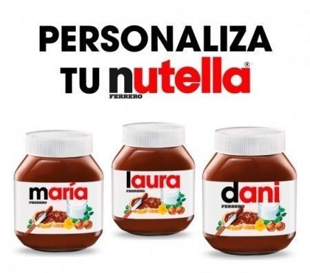 My Consulting. Marketing. nutella-personalización