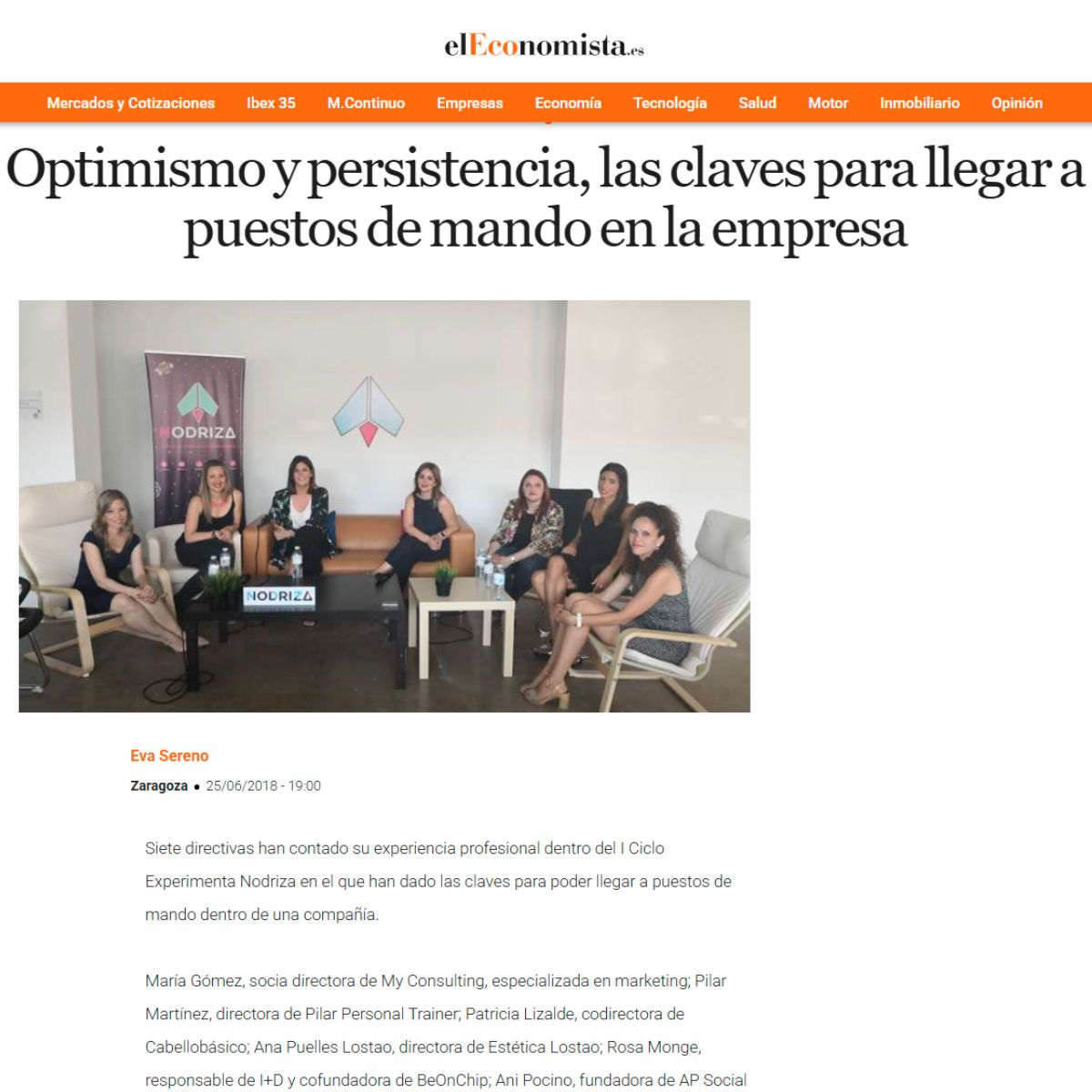 Optimismo y persistencia, las claves para llegar a puestos de mando en la empresa