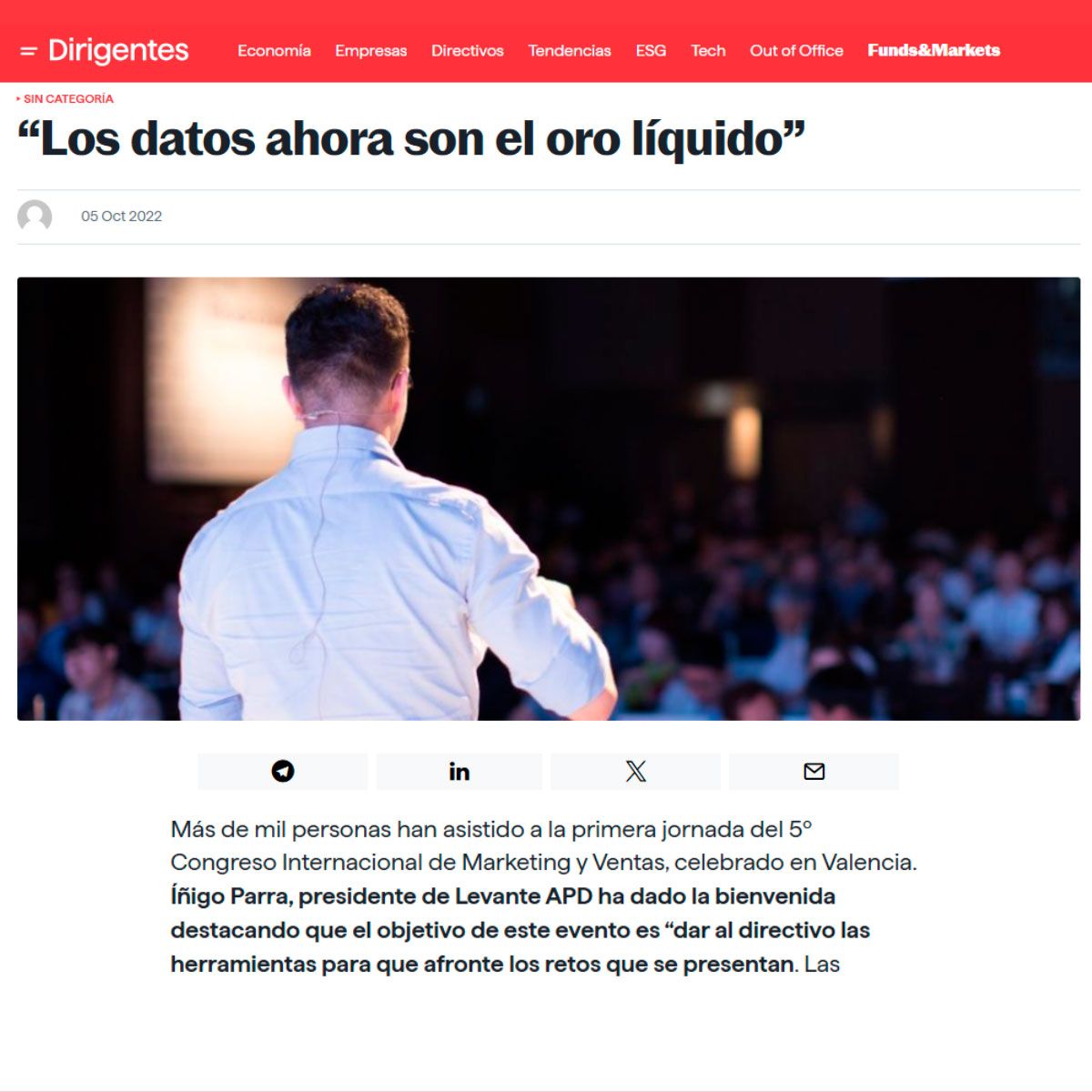 Los datos ahora son el oro líquido