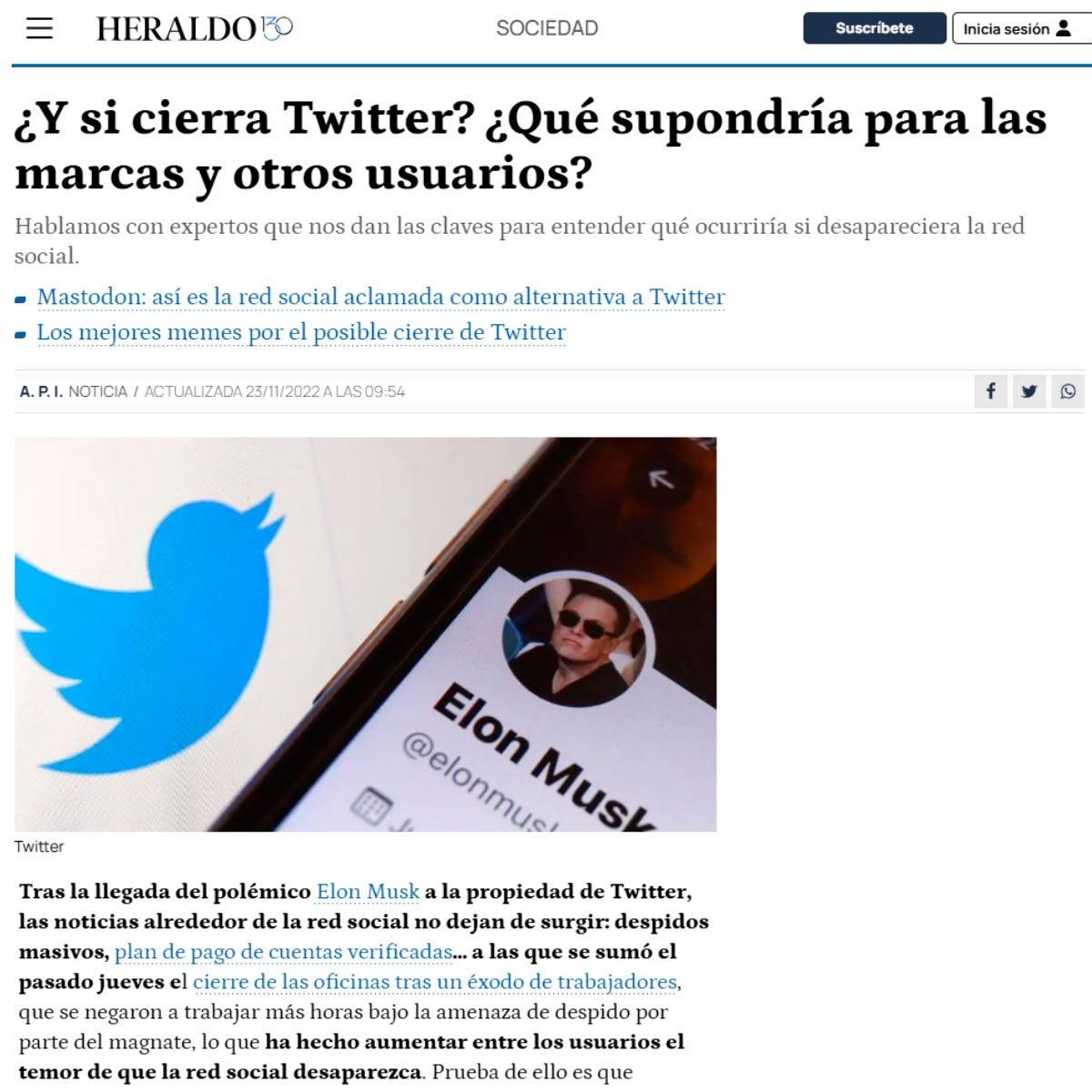 ¿Y si cierra Twitter? ¿Qué supondría para las marcas y otros usuarios?